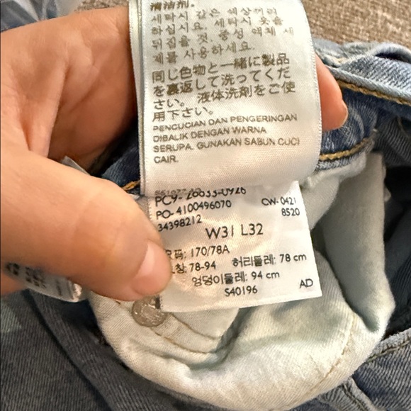 Levi's Light Blue Slim Men's Jeans - Picture 5 of 5